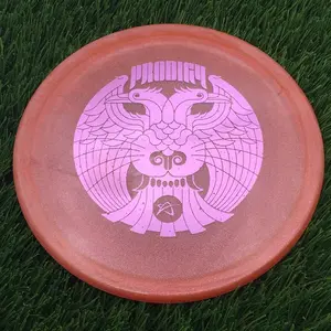 Prodigy 400 Glimmer A3 with Ravenwolf Stamp - 173.0g - Translucent Red