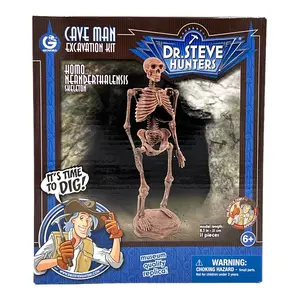 Dr. Steve Hunters Excavation STEM Kit (Cave Man) - Neanderthal Figure