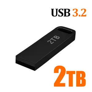 2TB Flash Drive USB 3.2 Super High Speed Transfer Metal Mini U-Disk Pen Drive Type C pendrive memory Memory card Waterproof Disk SSD U-Drive ﻿