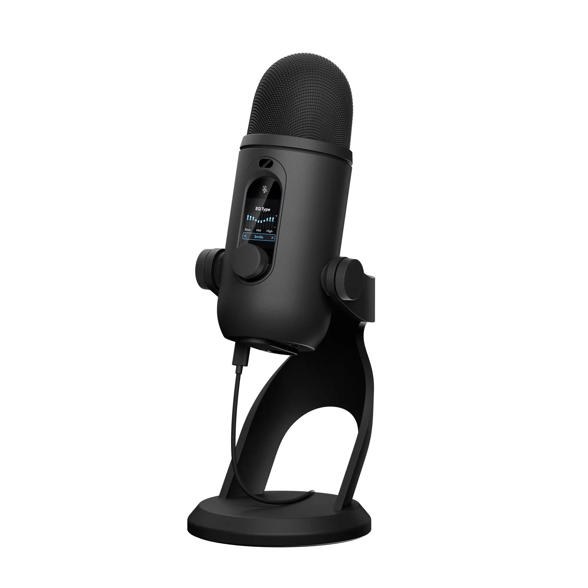 Logitech G Blue Yeti 2 USB Mic for Gaming, Voice Proximity Sensor, AI-Powered De-Noiser, Condenser Microphone for PC, Mac, Streaming, Podcasting & Recording