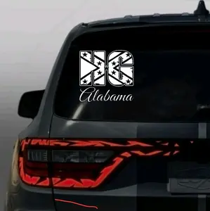 HG Holler Girl Vinyl Window Decal - Universal Car Sticker for Vehicle Windows, Boats, RVs, Office Desks & Laptops - Stylish Car Merch & Car Accessories - All 50 States Available