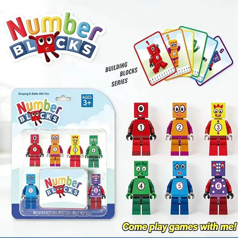 Hot Numberblocks Assembly Model Toys Gift , Strengthening Mathematical Knowledge Through Digital Games