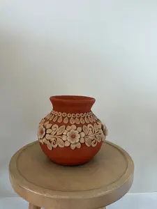 Large Embroidered Flower Vase Large Embroidered Flower Vase