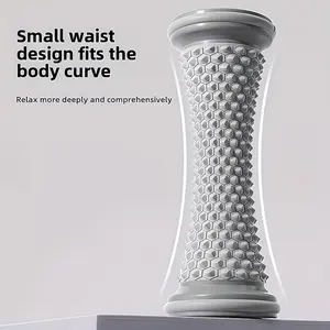 1 foot massage roller with speed control - textured surface, deep tissue massage, ideal for yoga and fitness enthusiasts, creating a home wellness experience. Foot massage axis, sports relaxation cervical spine foot meridian fascia ball, fitness yoga acce