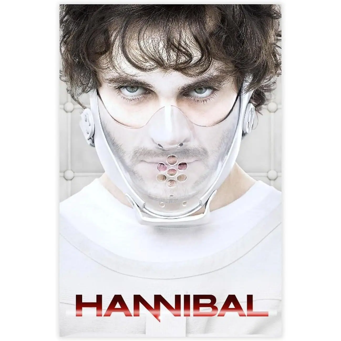 Hannibal TV Series Art Deco Handmade Hi-Resolution Canvas Print Poster, Interior Decor Wall Art for Living Room, Bedroom Wall Decoration
