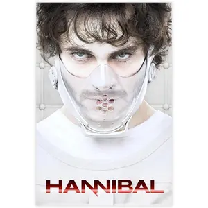 Hannibal TV Series Poster Art Deco Restaurant Dormitory Corridor 5 Canvas Poster Wall Art Decor Print Picture Paintings for Living Room Bedroom Decoration