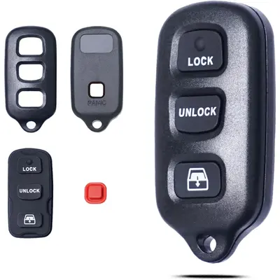 2-Pack Key Fob Remote – Fits Toyota 4Runner & Sequoia 1999-2009 – HYQ12BBX, 314MHz, DIY Programmable