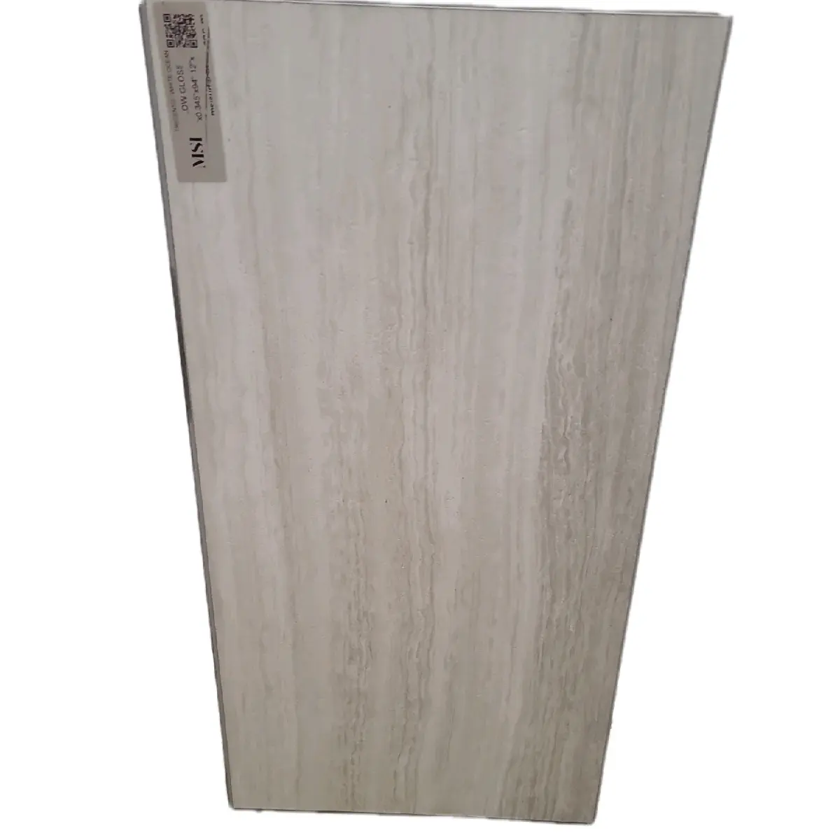 Trecento White Ocean Luxury Vinyl Tiles - 12x24, CrystaLux Protection, 100% Waterproof