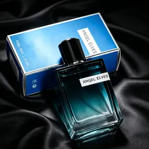 ANGEL ELVES Charm Ocean  Men's Perfume | 50ml | Marine Fruity Floral Woody Scent | It is overall a fresh and clean marine fragrance for men, perfect for daily commutes and summer wear | perfume para hombres | summer fragrance men | long lasting perfume