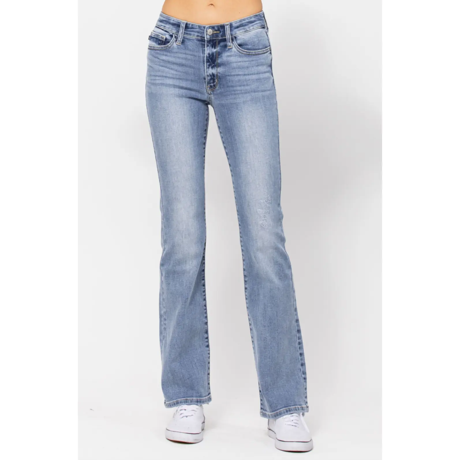 Judy Blue Light Wash Bootcut Jeans
