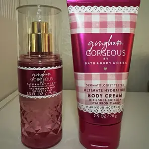 Bath & Body Works Mini TRAVEL set Body Spray Set Ultimate Hydration Body Cream with Shea Butter Hyaluronic Acid 24 Hour Moisture