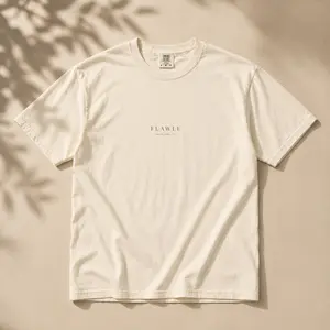 FLAWLE Minimalist T-Shirt – Premium Cotton, Lightweight, Unisex Fit, Everyday Essential
