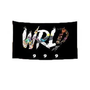 3*5Ft Tapestry Juice World Rap Hip Hop Poster World 999  - , Christmas Gift, Fall Decor, Gift Decoration Hanging Bedroom Wall tiktokshopspringglowup