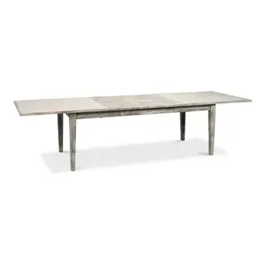 Butterfly Grey Extendable Dining Table Seats 10 People