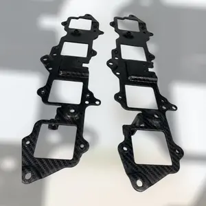 Custom Carbon Fiber Hydro Dipped Coil Brackets for Silverado, Tahoe & Cadillac