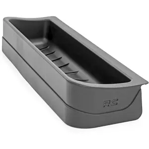 Rough Country Ford Custom-Fit Under Seat Storage for 15-23 Ford F-150 - RC09281A, Rear, Black