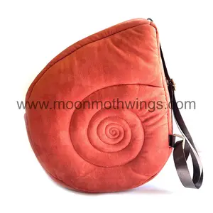 Large Snail Shell Backpack In Stock - in Rust