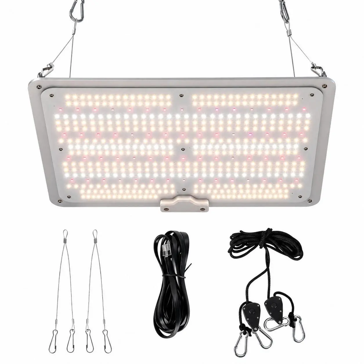 GARVEE 200W Power Dimmable Full Spectrum LED Grow Lamp, Sunlight-Like Quantum LED Board with Red & IR for Indoor Plants, 120V US Standard Indoor Gardening Equipment
