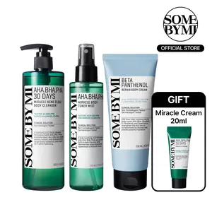 Full Body Miracle Repair Set - 3-Step Routine for Hyperpigmentation & Body Acne - Salicylic Acid & Niacinamide - Soothing Centella - Korean Skincare
