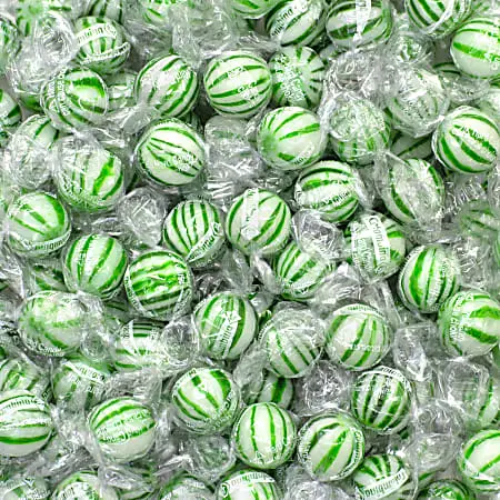 Colombina Jumbo Mint Balls Spearmint Candy in Box, 2lb (Individually Wrapped)