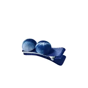 Handmade Tie-Dye Duckbill Clip Full Root Baby Hair Clips Cute Small Mushroom Headband Fun Hair Accessories