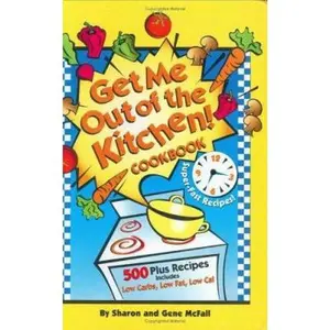 USED-Get Me Out of the Kitchen Cookbook by Gene McFall (Plastic Comb)