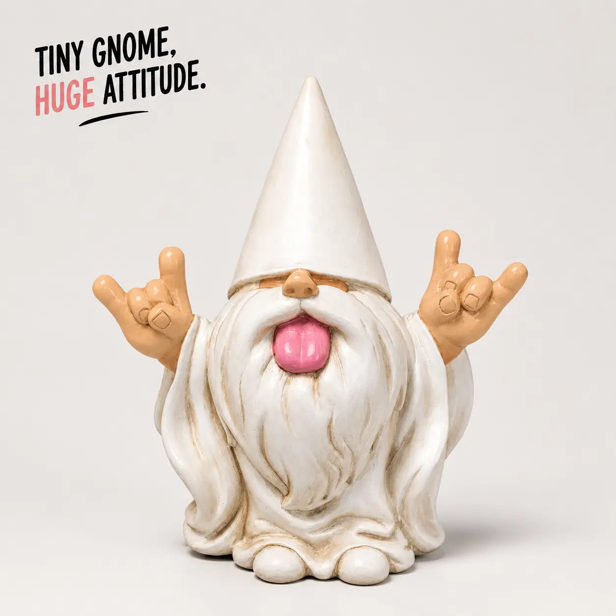 Rustic-style weather-resistant resin gnome statue for outdoor garden decor, cute tabletop ornament, whimsical garden figurine, charming home decoration, perfect gift for music lovers, gardeners, fairy garden enthusiasts, and collectors