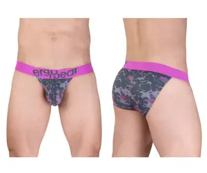 Men's Camo MAX SE Sporty Chic Briefs - Male, 81% Polyester 19% Elastane Blend, Multi-Size, Breathable Sports & Outdoor Surfwear with Supportive Pouch