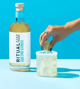 Ritual Zero Proof Agave Spirit Alternative – Non-Alcoholic Tequila Substitute (Pack of 2)