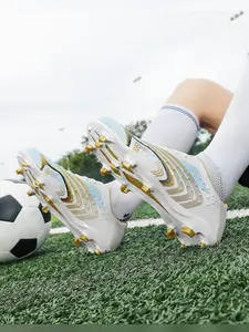 Men's Fashionable Breathable Comfortable Low Top Football Shoes, Lace Up Soccer Shoes, Football Cleats, Soccer Training Shoes, Football Field Boots, for All Seasons