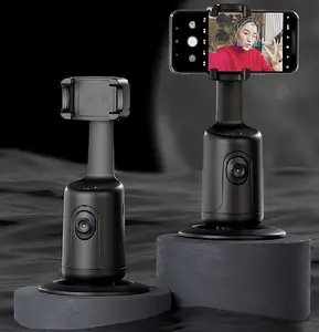 360 Auto Face Tracking Gimbal AI Smart Gimbal Face Tracking Auto Phone Holder For Smartphone Video Vlog Live Stabilizer Tripod