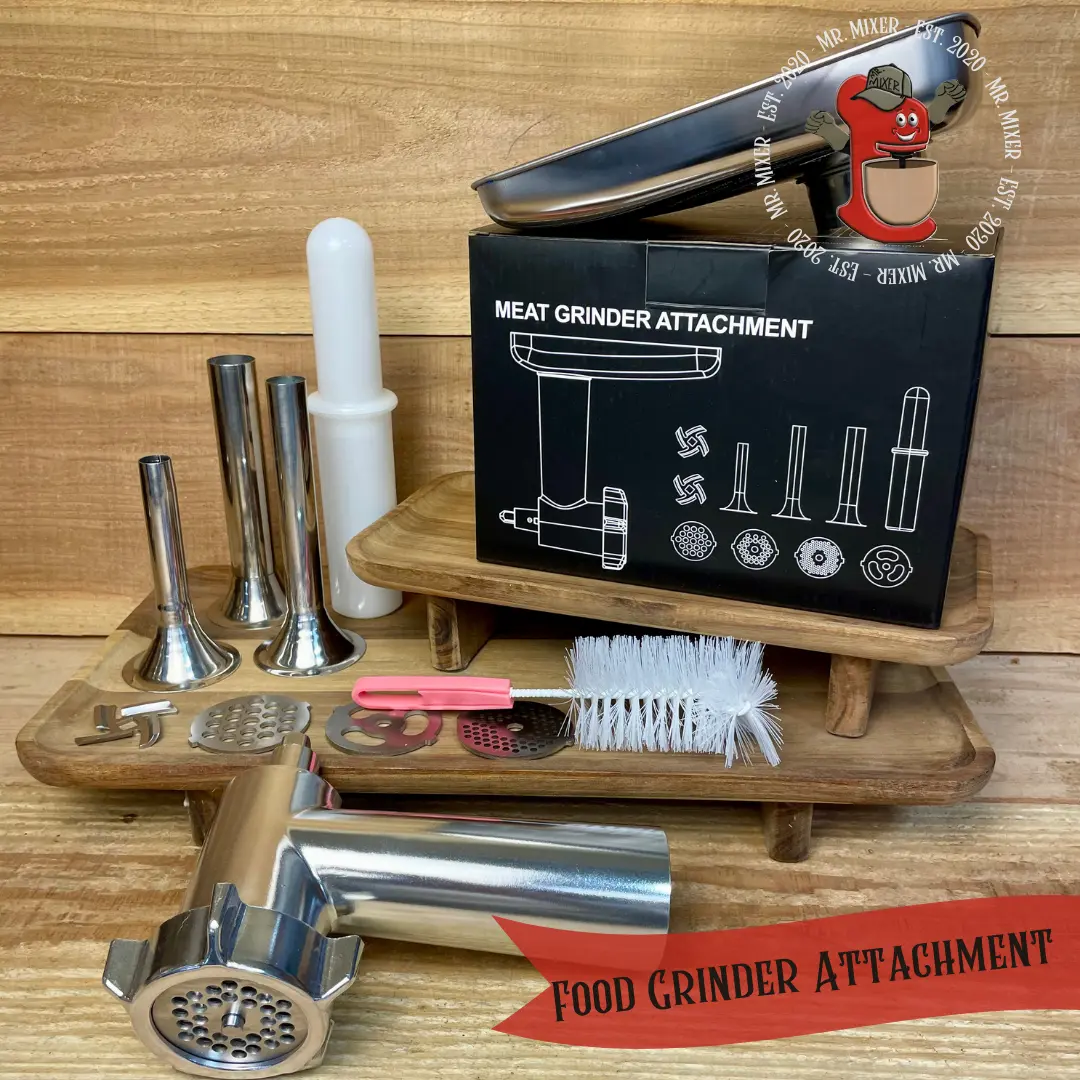 Food Grinder Attachment (Stainless Steel)