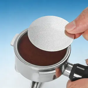 Coffee Espresso Puck Screen 0.2mm, 51mm 53.5mm 58.5mm Reusable Filter for Portafilter Barista Tools Coffee Machine Parts