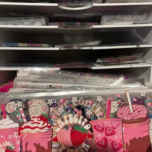 16oz UVDTF Bundles of 10 Ready to Apply Colored Markers Set Durable Adhesive Stickers Decal Sticker Sticker Transparent