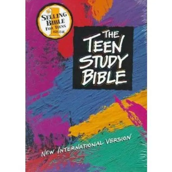 USED Book - The Teen Study Bible NIV by Larry and Sue Richards (Paperback) - english