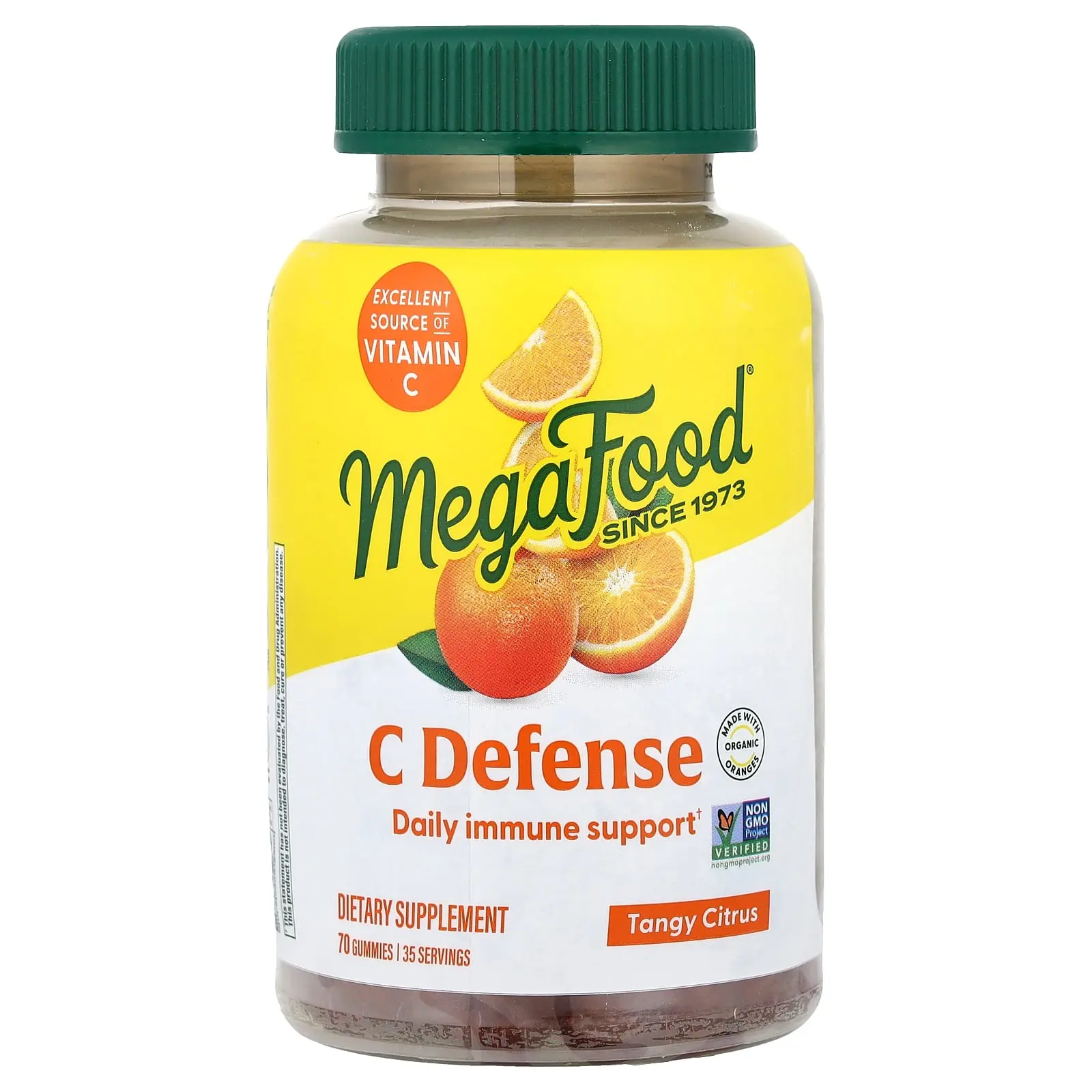 MegaFood C Defense, Tangy Citrus, 70 Gummies