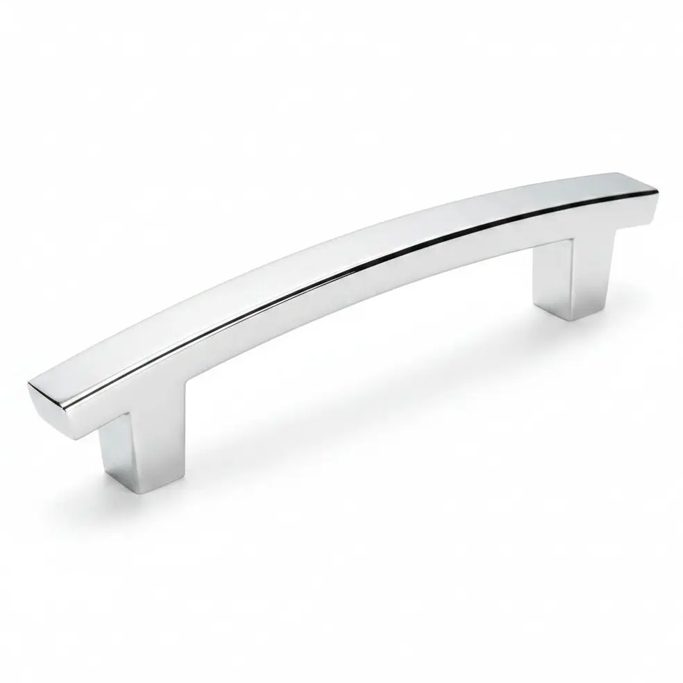 Cosmas 5237CH Polished Chrome Contemporary Arch Cabinet Pull