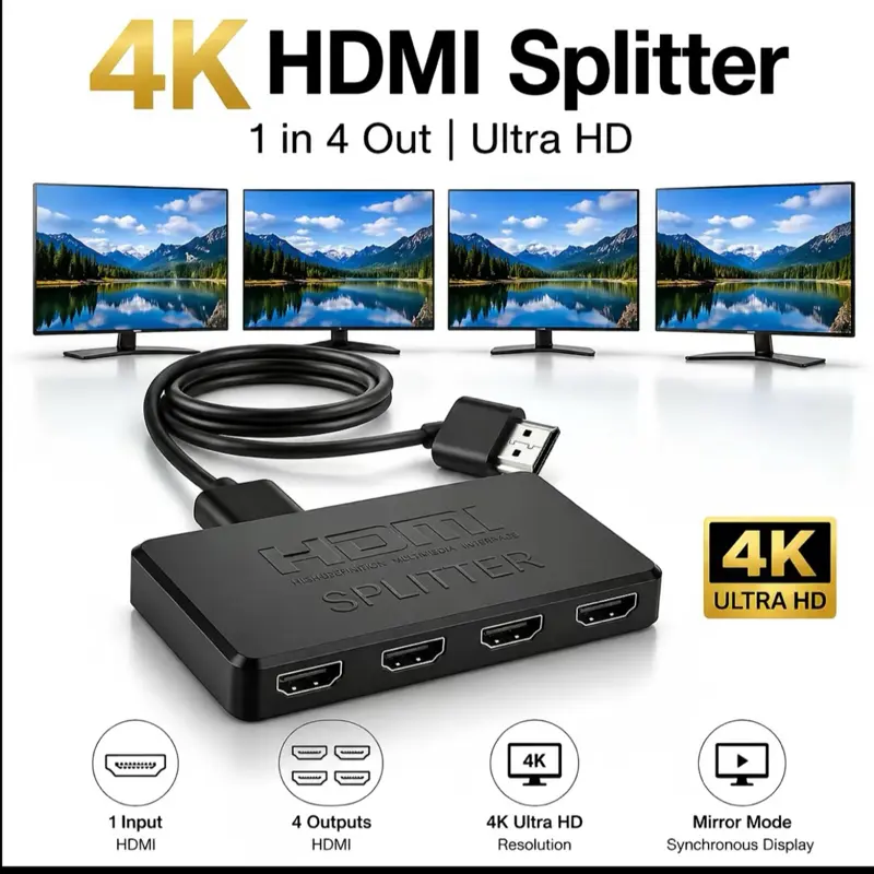 HDMI Port Switcher, Computer & Office Network KVM Switch Component