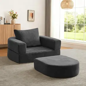 Boneless Couch Folding Sofa Bed Convertible Floor Sofa for Living Room,Sleeper Chair for Apartment,Loft and Small Spaces.