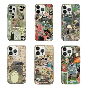 Studio Ghibli Totoro Phone case, Case for iPhone 17 16 15 14 13 12 11 X, Samsung S25 S24 S23 S22 S21, Tough Phone Case, Gift for fan