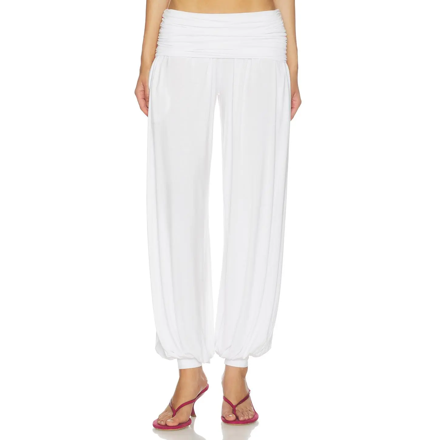 NIIHAI Charli Long Trouser in White