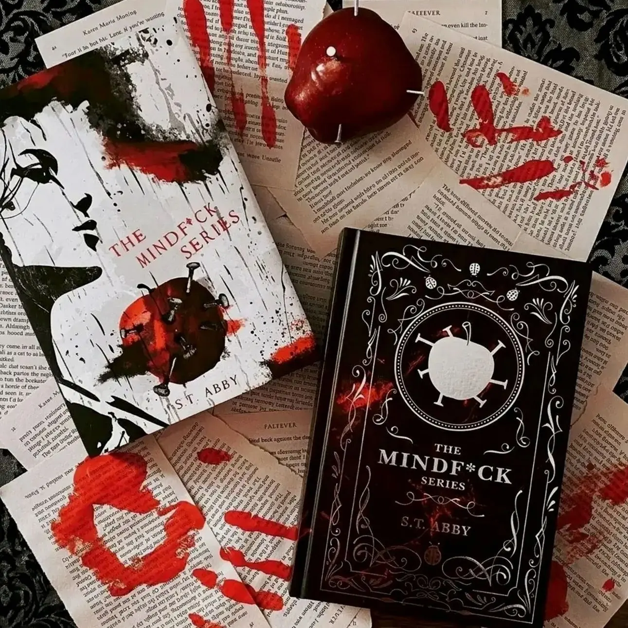 The Mindfck Series Special Edition S.T. Abby Book 1-5, Dark Romance Revenge Story, BookTok Viral Books, Dark Romance Mindfck Series Hardcover Special Edition, Romance Thriller