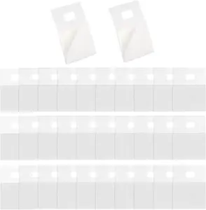 30 Pack Picture Hangers Adhesive Plastic Sawtooth Adhesive Picture Hanger No Nail Picture Hangers Adhesive Foamboard Hanger