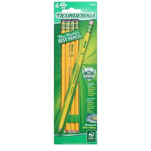 Dixon Ticonderoga #2 Pencils, 4-ct. Packs