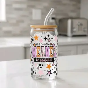 I Could Be Meaner - UVDTF Wrap for cups/hard surfaces sticker