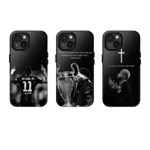 Neymar JR Phone Case Shockproof Drop-resistant Scratch-resistant Two-In-One Drop-Resistant Mobile Phone Case Protection, Shockproof For IPhone 17-12, Pro Max