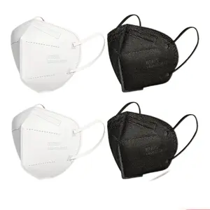 Anti-fog Mouth Mask Christmas Face Masks Protective Mask Adult Face Mouth Mask, 250 pcs KN95 Face Masks Disposable 4-Layer Protection, Hypoallergenic Pull-On Design with Individually Wrapped Packaging