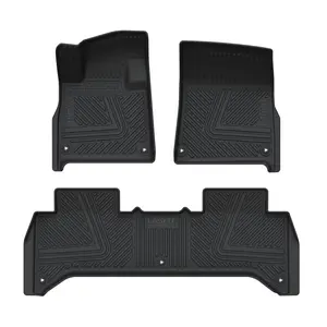 Lasfit fit for 2025-2026 Rivian R1T Floor Mats, Anti-Slip, Pre-Cut Fit