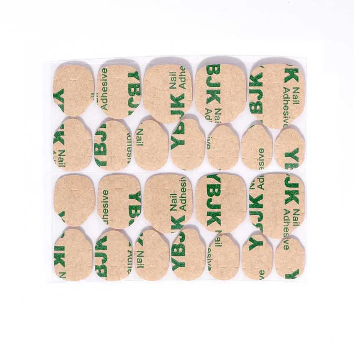 Premium Press-On Nail AdhesiveTabs 10 Sheets with 12 Sizes, 240 PCS UItra-Thin & Waterproof Jelly Stickers for Long-Lasting Manicures