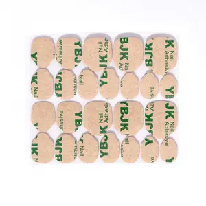 Premium Press-On Nail AdhesiveTabs 10 Sheets with 12 Sizes, 240 PCS UItra-Thin & Waterproof Jelly Stickers for Long-Lasting Manicures